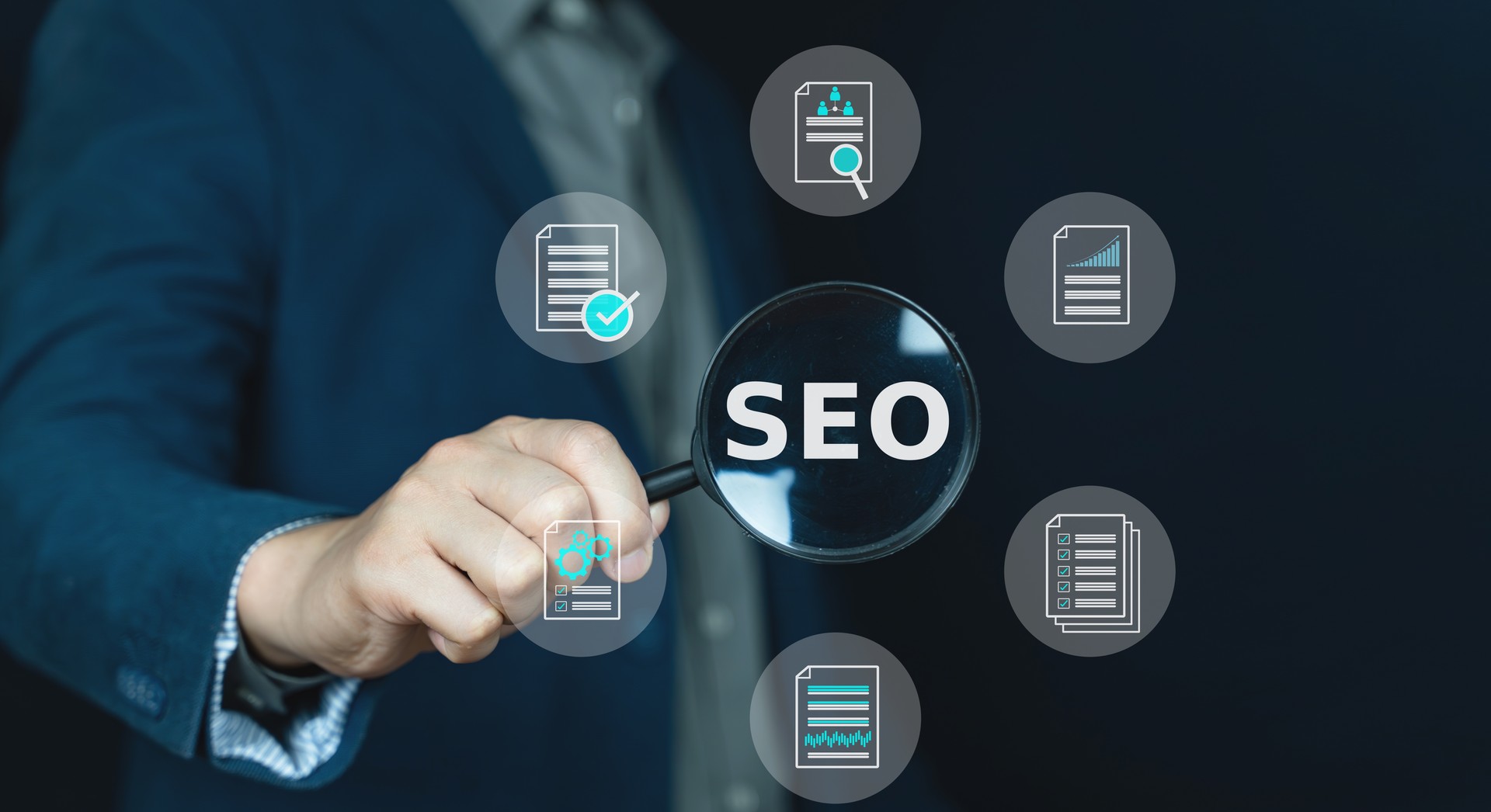 Search engine optimization concept, SEO business.